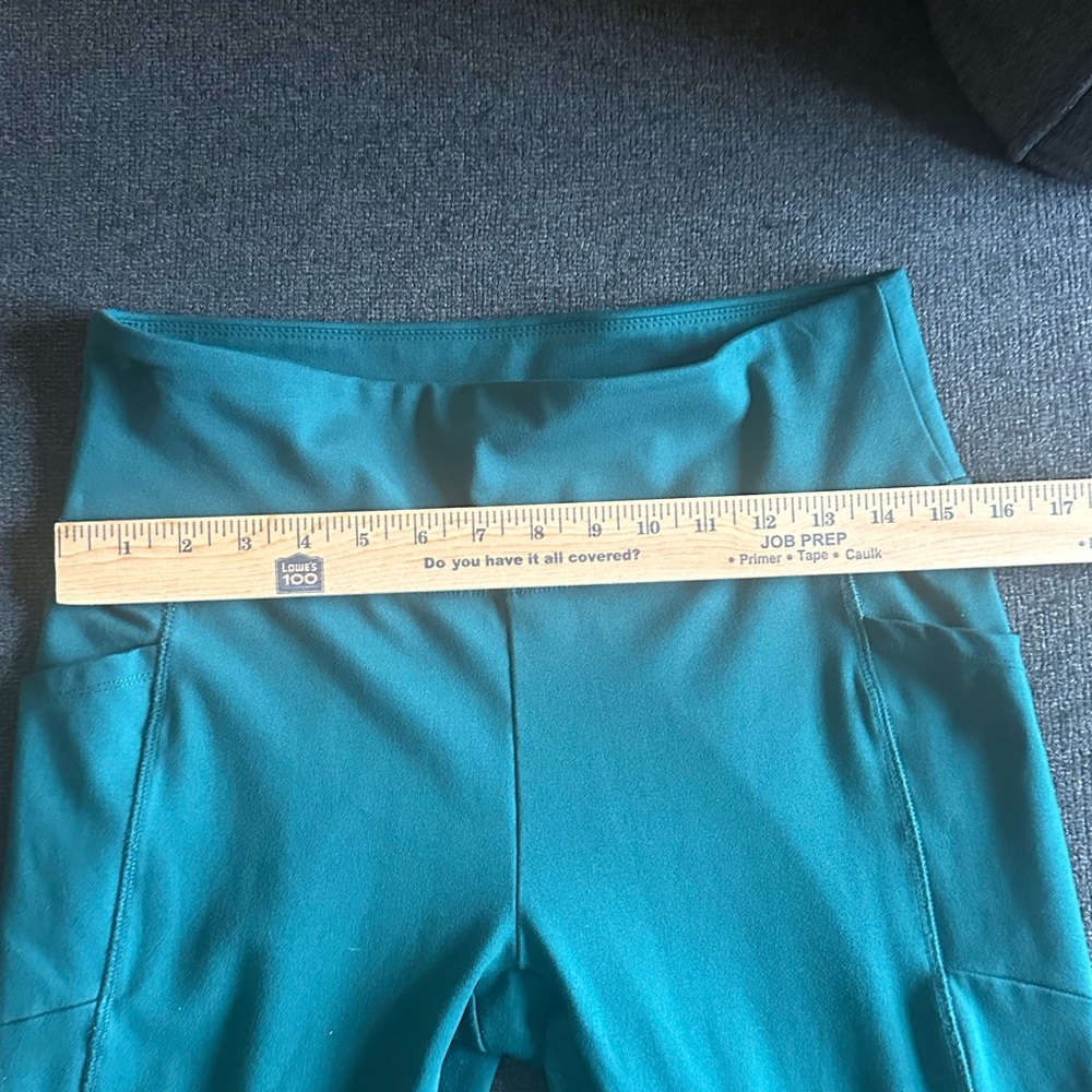 Balance Collection Teal Leggings Side Pockets XL - Picture 8 of 8